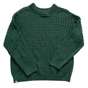 LEGO Collection x Target Sweater Textured Green Pebbled Studs Womens XL